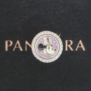 Pandora Disney 100 Disneyland Paris Charm Minnie Mouse Bead S925 Silver with box